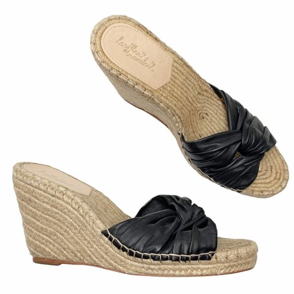Loeffler Randall Shoes - Loeffler Randall Blanche Wedge Espadrilles in Black